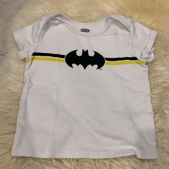 Batman Zipper Vest in colour Navy and White Batman T-Shirt in Size 2T - Picture 5 of 7
